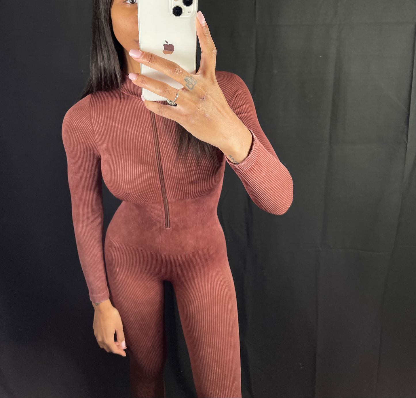 Jumpsuite bronzo